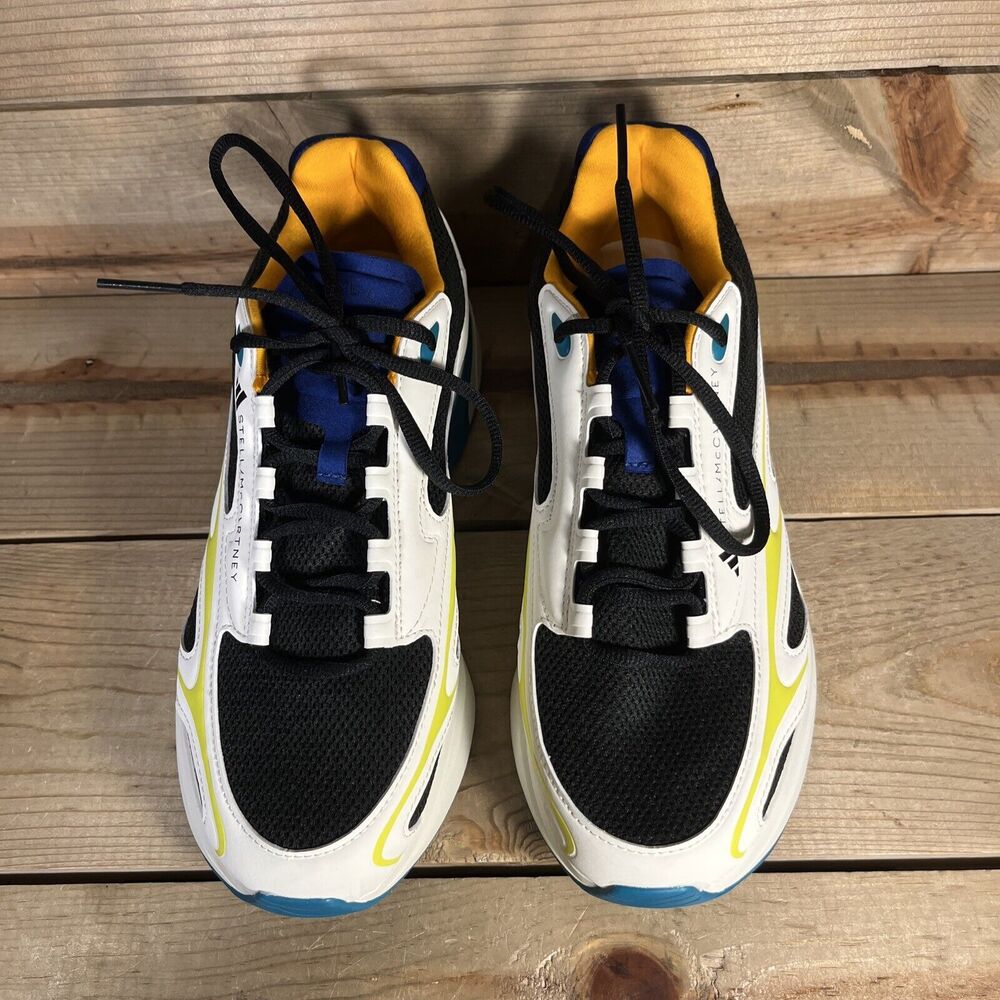 NEW Mens Size 9.5 Adidas Stella McCartney Sportswear 2000 Black Ink Slime IG0012 - Picture 3 of 10